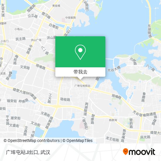 广埠屯站J出口地图