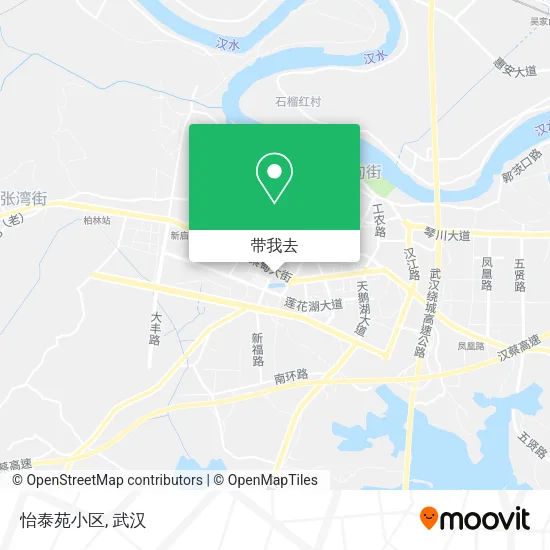 怡泰苑小区地图