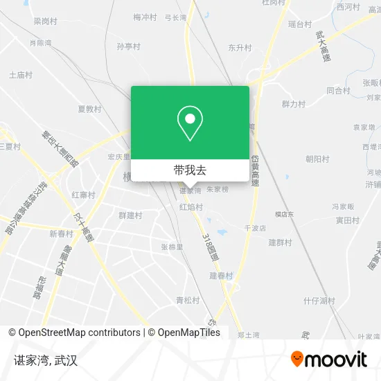 谌家湾地图