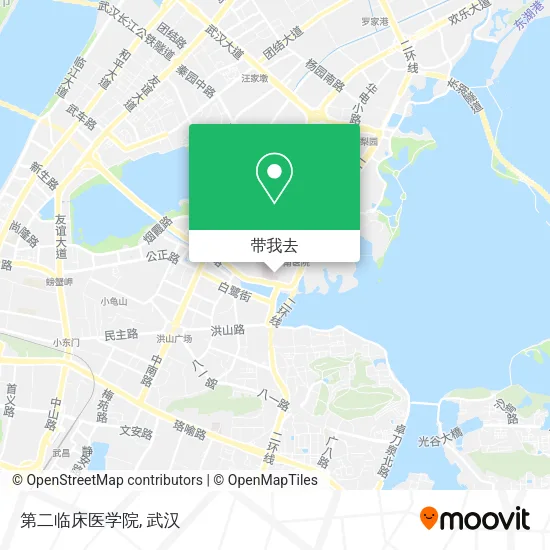 第二临床医学院地图