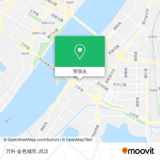 万科·金色城市地图