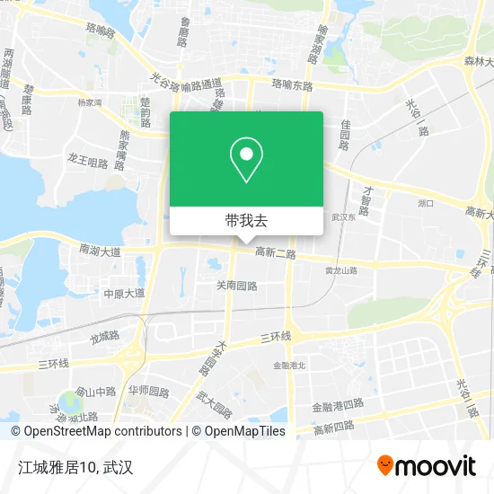 江城雅居10地图