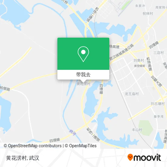 黄花涝村地图