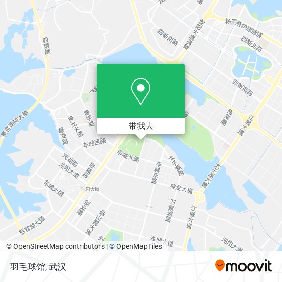 羽毛球馆地图