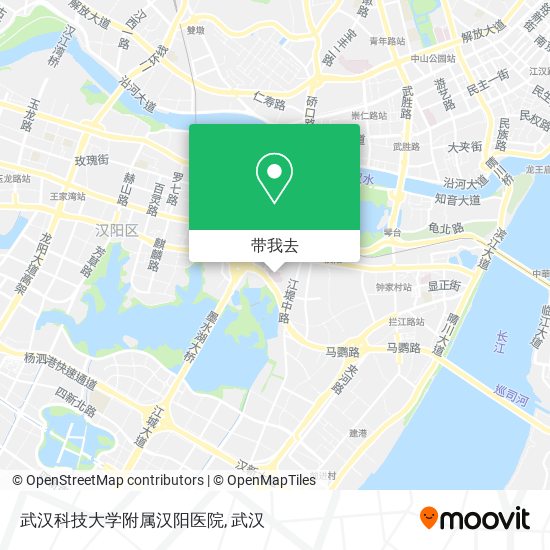 武汉科技大学附属汉阳医院地图
