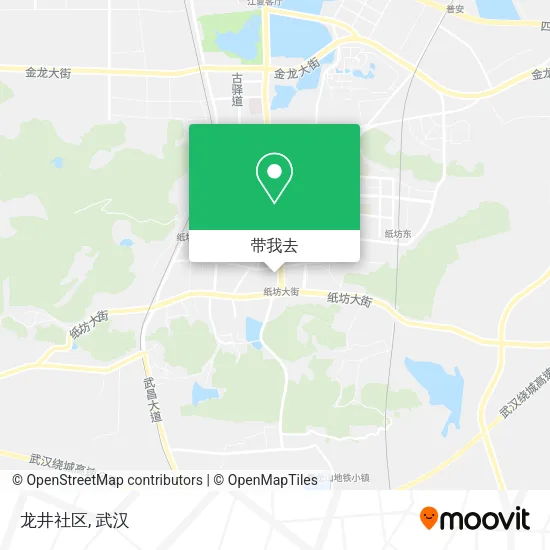 龙井社区地图