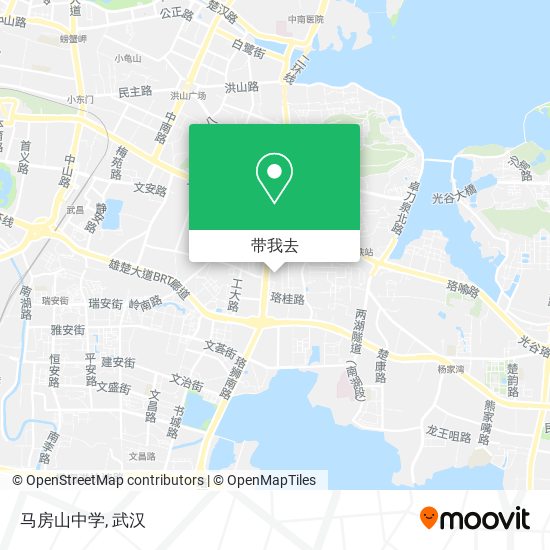 马房山中学地图