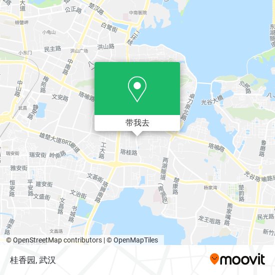 桂香园地图