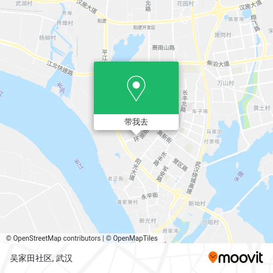 吴家田社区地图