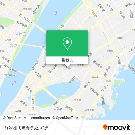 徐家棚街道办事处地图