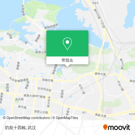 韵苑十四栋地图