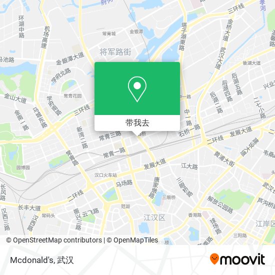 Mcdonald's地图