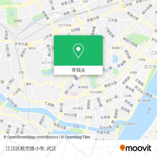 江汉区航空路小学地图