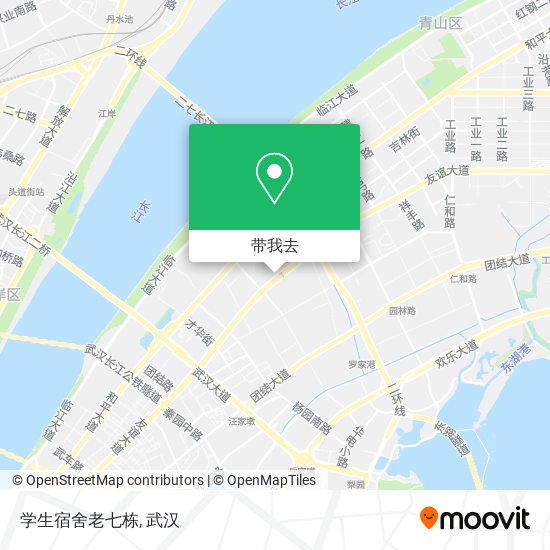 学生宿舍老七栋地图