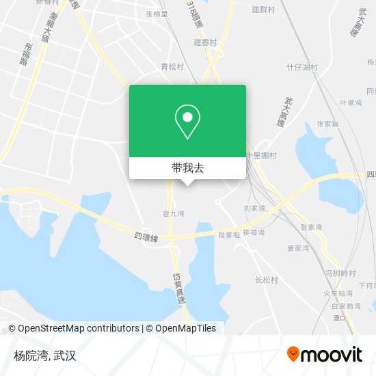 杨院湾地图