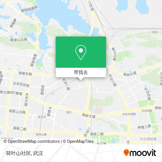 荷叶山社区地图