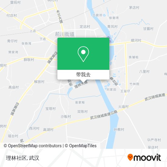 理林社区地图