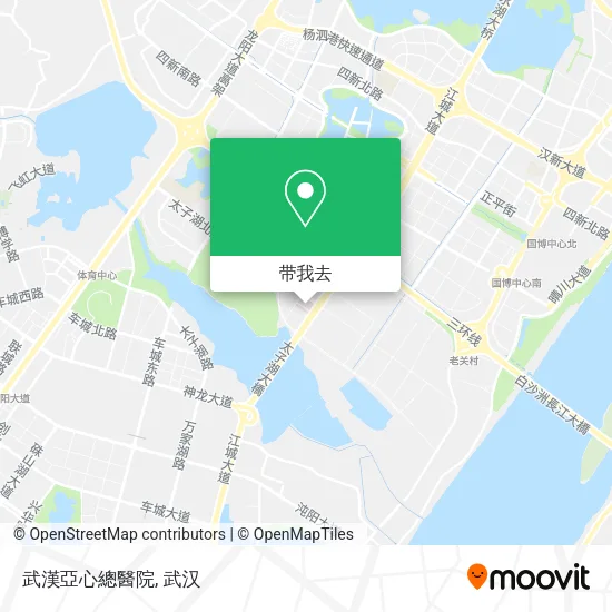 武漢亞心總醫院地图