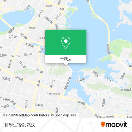 留學生宿舍地图