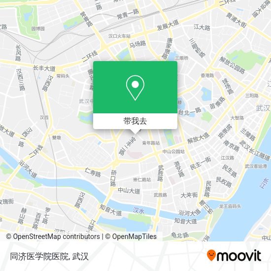 同济医学院医院地图