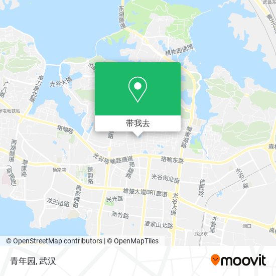 青年园地图