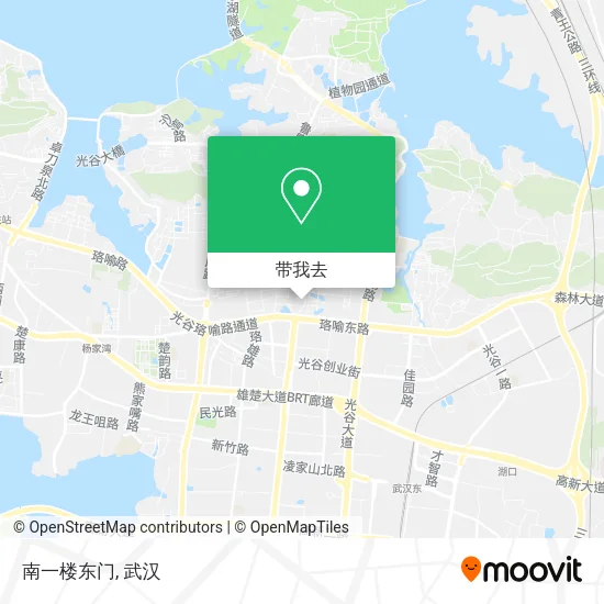 南一楼东门地图