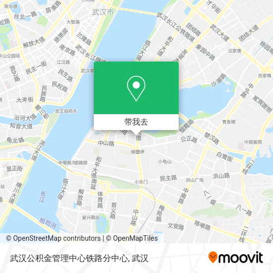 武汉公积金管理中心铁路分中心地图