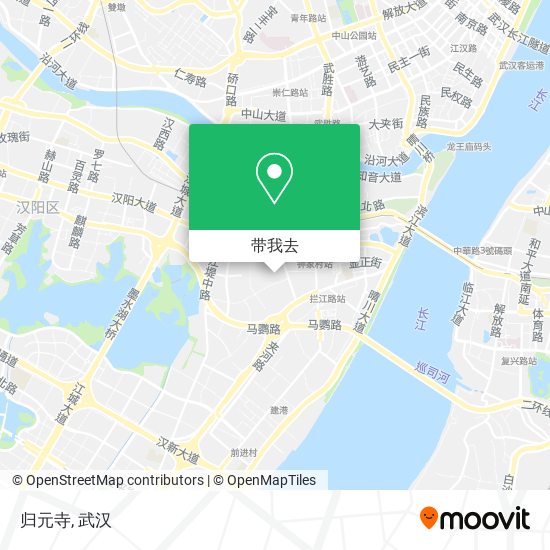 归元寺地图