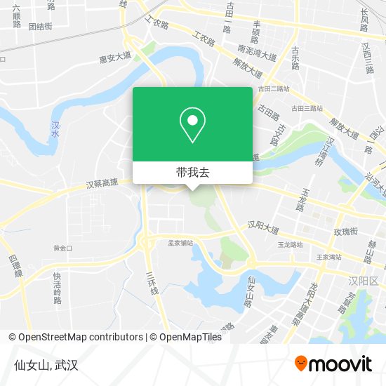 仙女山地图