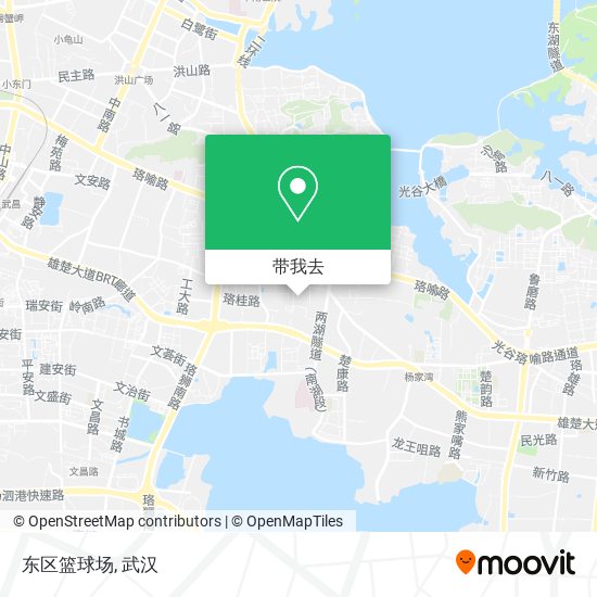 东区篮球场地图