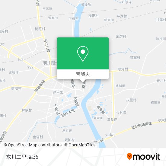 东川二里地图