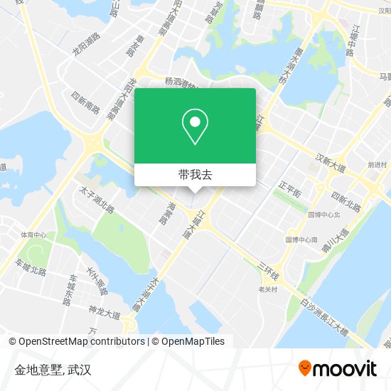 金地意墅地图