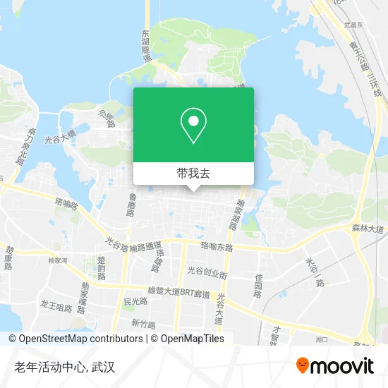 老年活动中心地图