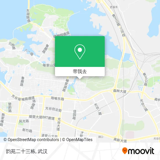 韵苑二十三栋地图