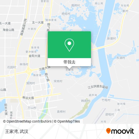 王家湾地图