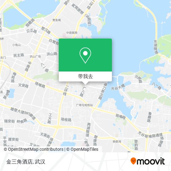 金三角酒店地图