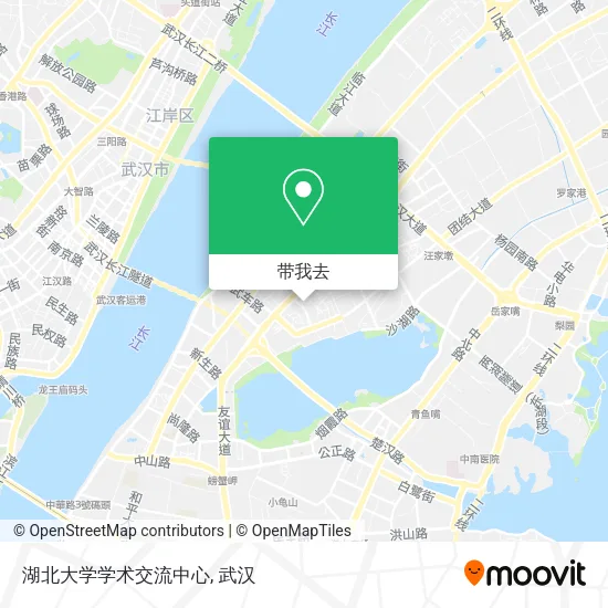 湖北大学学术交流中心地图
