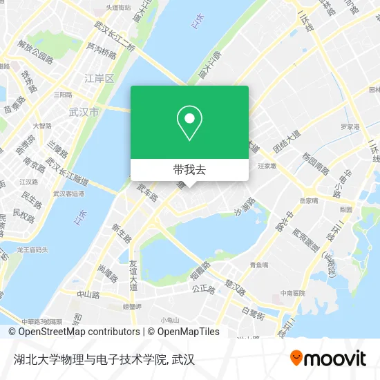 湖北大学物理与电子技术学院地图