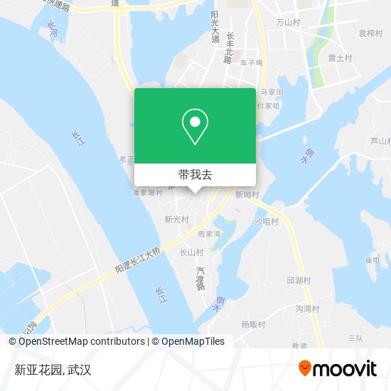 新亚花园地图
