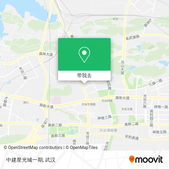 中建星光城一期地图