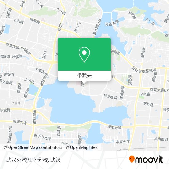 武汉外校江南分校地图