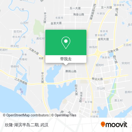 欣隆·湖滨半岛二期地图