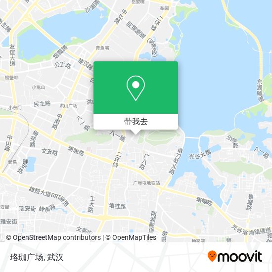 珞珈广场地图