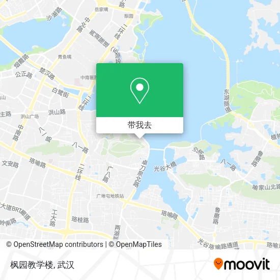 枫园教学楼地图