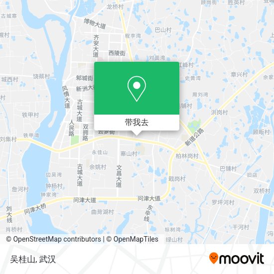 吴桂山地图