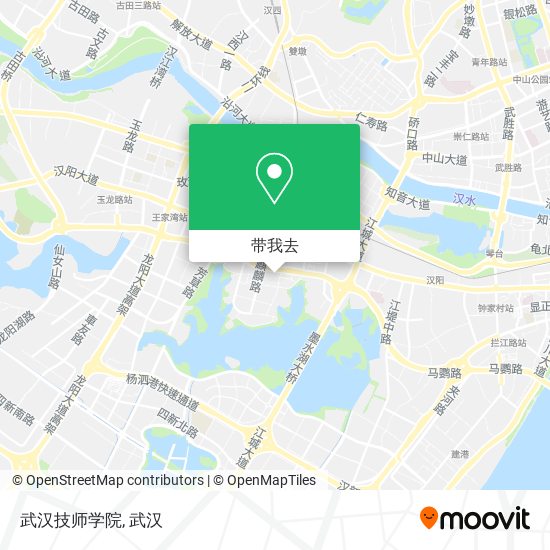 武汉技师学院地图