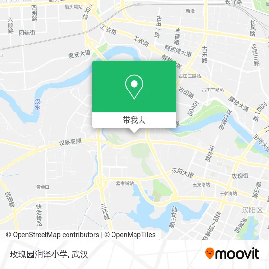 玫瑰园润泽小学地图