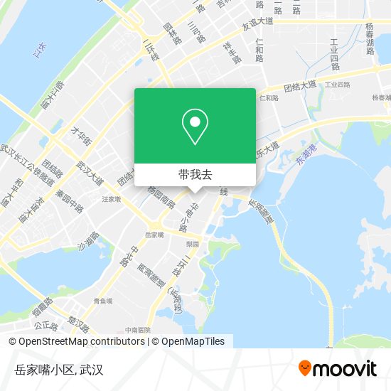 岳家嘴小区地图