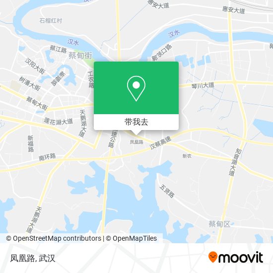 凤凰路地图