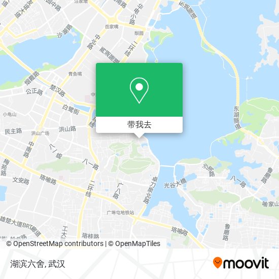 湖滨六舍地图